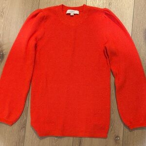 LOFT Vibrant Red sweater